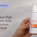 Avène Sun High Protection Anti-Pigmentation Tinted Fluid SPF50+ | Textur