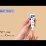 CeraVe Eye Repair Cream Texture | Care to Beauty