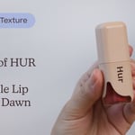 House of HUR Glowy Ampoule Lip Tint 03 Dawn Pink | Texture