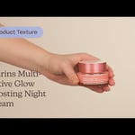 Clarins Multi-Active Glow Boosting Night Cream Texture | Care to Beauty