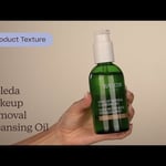 Weleda Makeup Removal Cleansing Oil Texture | Care to Beauty