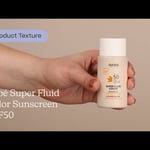 Babé Super Fluid Color Sunscreen SPF50 Texture | Care to Beauty