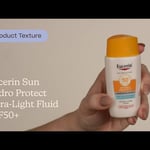 Eucerin Sun Hydro Protect Ultra-Light Fluid SPF50+  Texture