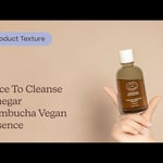 Juice To Cleanse Vinegar Kombucha Vegan Essence Texture | Care to Beauty