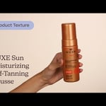 NUXE Sun Moisturizing Self-Tanning Mousse Texture | Care to Beauty