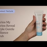 Clarins My Clarins Reveal Purple Gentle Radiance Scrub Texture | Care to Beauty