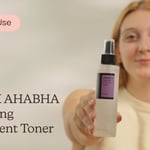 COSRX AHA/BHA Clarifying Treatment Toner | How to Use