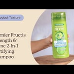 Garnier Fructis Strength & Shine 2-In-1 Fortifying Shampoo | Texture