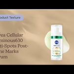 Nivea Cellular Luminous630 Anti-Spots Post-Acne Marks Serum Texture | Care to Beauty