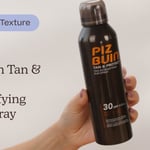 Piz Buin Tan & Protect Intensifying Sun Spray SPF30 | Textuur