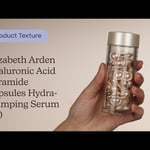 Elizabeth Arden Hyaluronic Acid Ceramide Capsules Hydra-Plumping Serum x60 Texture | Care to Beauty