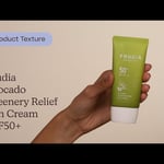 Frudia Avocado Greenery Relief Sun Cream SPF50+ Texture | Care to Beauty