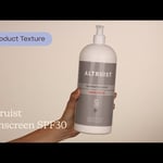 Altruist Sunscreen SPF30 Texture | Care to Beauty