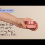 Clarins Multi-Active Glow Boosting Night Cream Dry Skin Texture | Care to Beauty