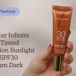 Lancaster Infinite Bronze Tinted Protection SPF30 Medium/Dark | Texture