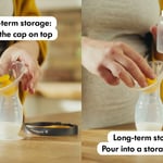 Silicon Breast Milk Collector: step-by-step instructions | Medela | How-To Use