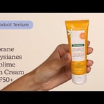 Klorane Polysianes Sublime Sun Cream SPF50+ Texture | Care to Beauty