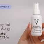 Vichy Capital Soleil UV-Age Daily Water Fluid SPF50+ | Texture
