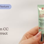 Erborian CC Red Correct SPF25 | Tekstuuri
