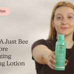 APIVITA Just Bee Clear Pore Minimizing Purifying Lotion | How to Use