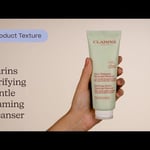 Clarins Purifying Gentle Foaming Cleanser Texture | Care to Beauty