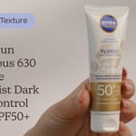 Nivea Sun Luminous 630 UV Face Specialist Dark Spot Control Fluid SPF50+ | Tekstura