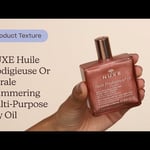 NUXE Huile Prodigieuse Or Florale Shimmering Multi-Purpose Dry Oil Texture | Care to Beauty