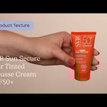 SVR Sun Secure Blur Tinted Mousse Cream SPF50+ |  Textura