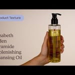 Elizabeth Arden Ceramide Replenishing Cleansing Oil Texture | Care to Beauty