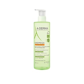 A-Derma Exomega Control Emollient Cleansing Gel 500ml (16.91floz)