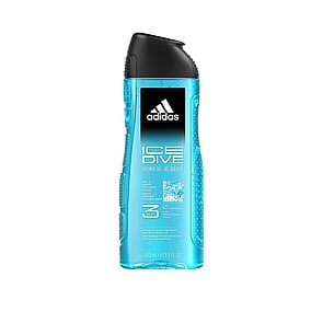 adidas Ice Dive Refreshing 3-In-1 Shower Gel 400ml (13.53fl oz)