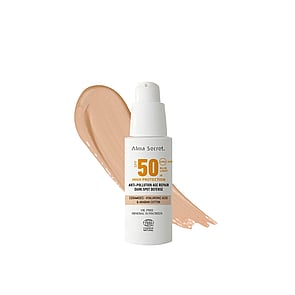 Alma Secret Obličej Opalovací Krém SPF50 Sand 50ml