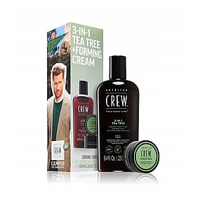 American Crew 3-In-1 Tea Tree + Forming Cream Duo Set