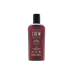American Crew 3-In-1 Tea Tree Shampoo, Conditioner and Body Wash