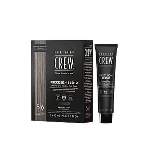 American Crew Precision Blend Hair Color 5/6 Medium Ash 3x40ml