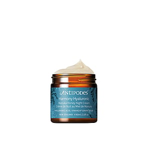 Antipodes Harmony هيالورونيك Manuka عسل كريم ليلي 60ml