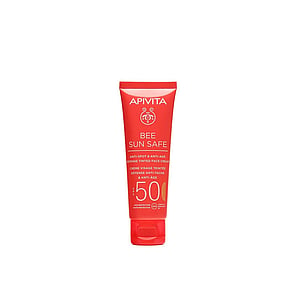 APIVITA Bee Sun Safe Anti-Spot & Anti-Age Tinted Face Cream SPF50 50ml