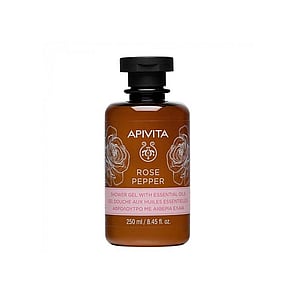 APIVITA Rose Pepper Shower Gel With Essential Oils 250ml (8.45floz)