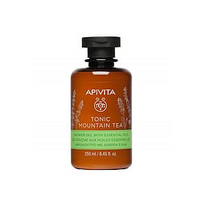 APIVITA Tonic Mountain Tea Shower Gel Essential Oils 250ml (8.45fl oz)