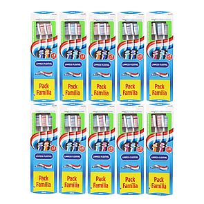 Aquafresh Flexible Cleaning Medium Toothbrush Multiple Colors x3