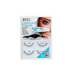 Ardell Deluxe Pack Lashes 110 Black with Aplicator