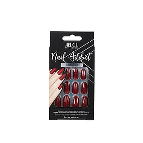 Ardell Nail Addict Colored Artificial Nails Sip of Wine x24