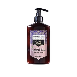 Arganicare Silk Leave-in Conditioner for Curly Hair 400ml (13.5 fl oz)