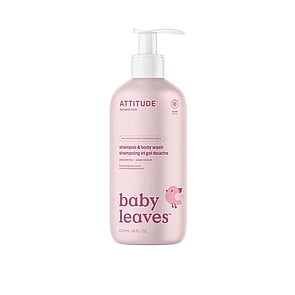 ATTITUDE Baby Leaves Shampoo & Body Wash Unscented 473ml