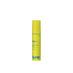ATTITUDE Sunly Kids Unscented Mineral Sunscreen Spray SPF50+ 75ml