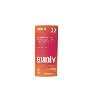 ATTITUDE Sunly Mineral Sunscreen Stick SPF30 Orange Blossom 60g