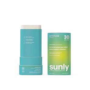 ATTITUDE Sunly Mineral Sunscreen Stick SPF30