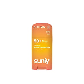 ATTITUDE Sunly Mineral Sunscreen Stick SPF50+ Tropical Coco 60g