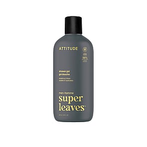 ATTITUDE Super Leaves Men Shower Gel Amber & Citrus 415ml