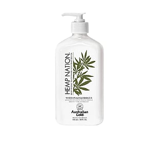 Australian Gold Hemp Nation White Peach & Hibiscus Moisturizing Tan Extender 535ml